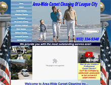 Tablet Screenshot of carpetcleaningleaguecitytexas.com